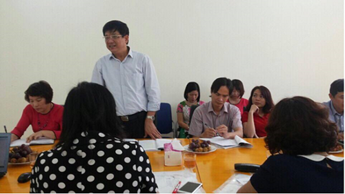 Trường THCS Đô Thị Việt Hưng vinh dự đón Đoàn Kiểm tra việc thực hiện mô hình Trường học điện tử của Sở Giáo dục và đào tạo Hà Nội